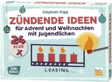 Original Don Bosco Bildkarten 24 plus X Zündende Ideen für Advent und Weihnachten mit Jugendlichen