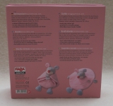 HABA Schmusetuch Kuschelfreunde Maus, rosa (in Geschenkbox)